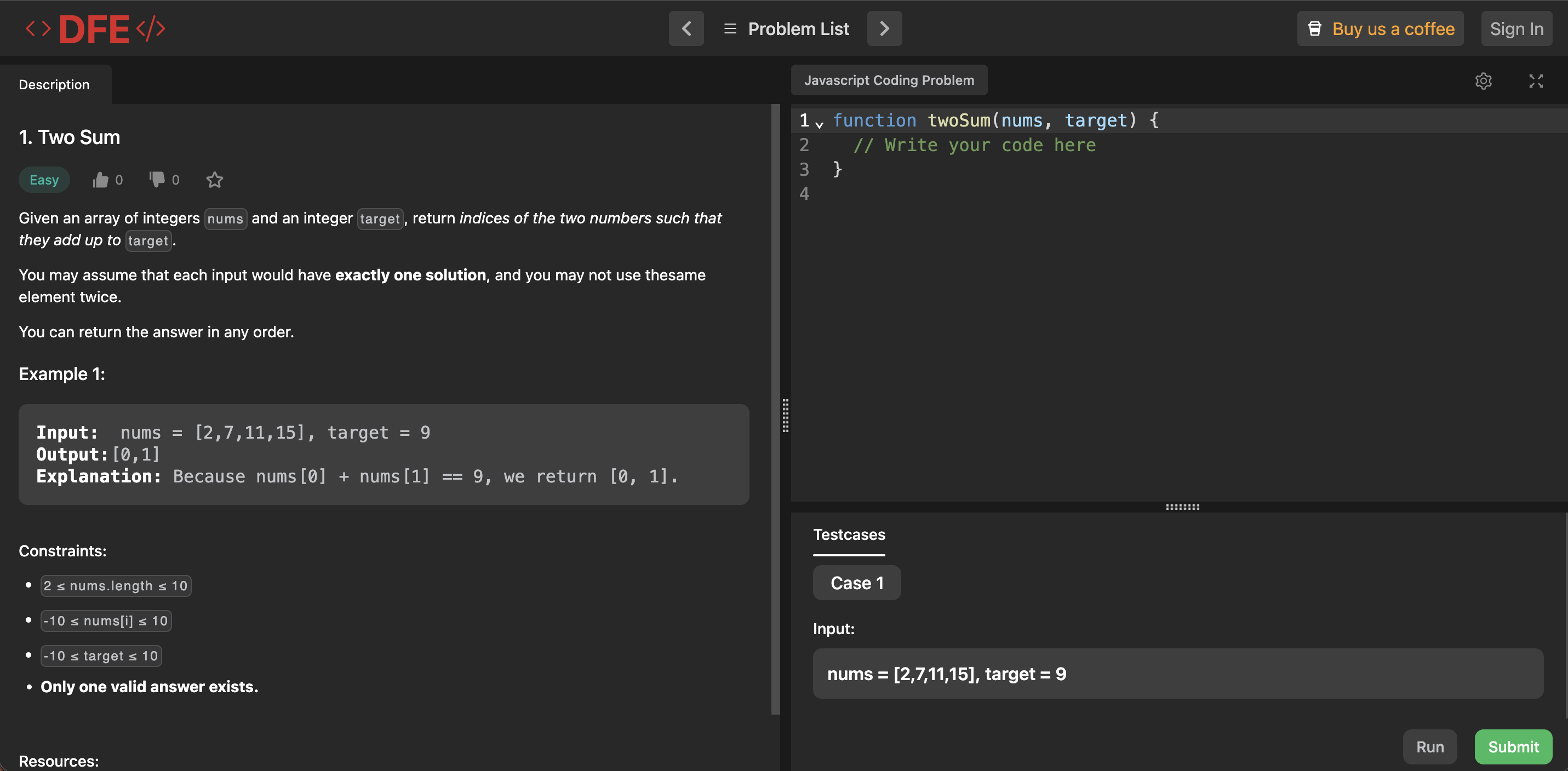 Decode Frontend screenshot